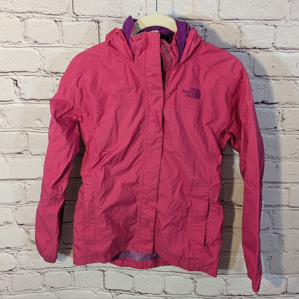 The North Face pink lightweight jacket